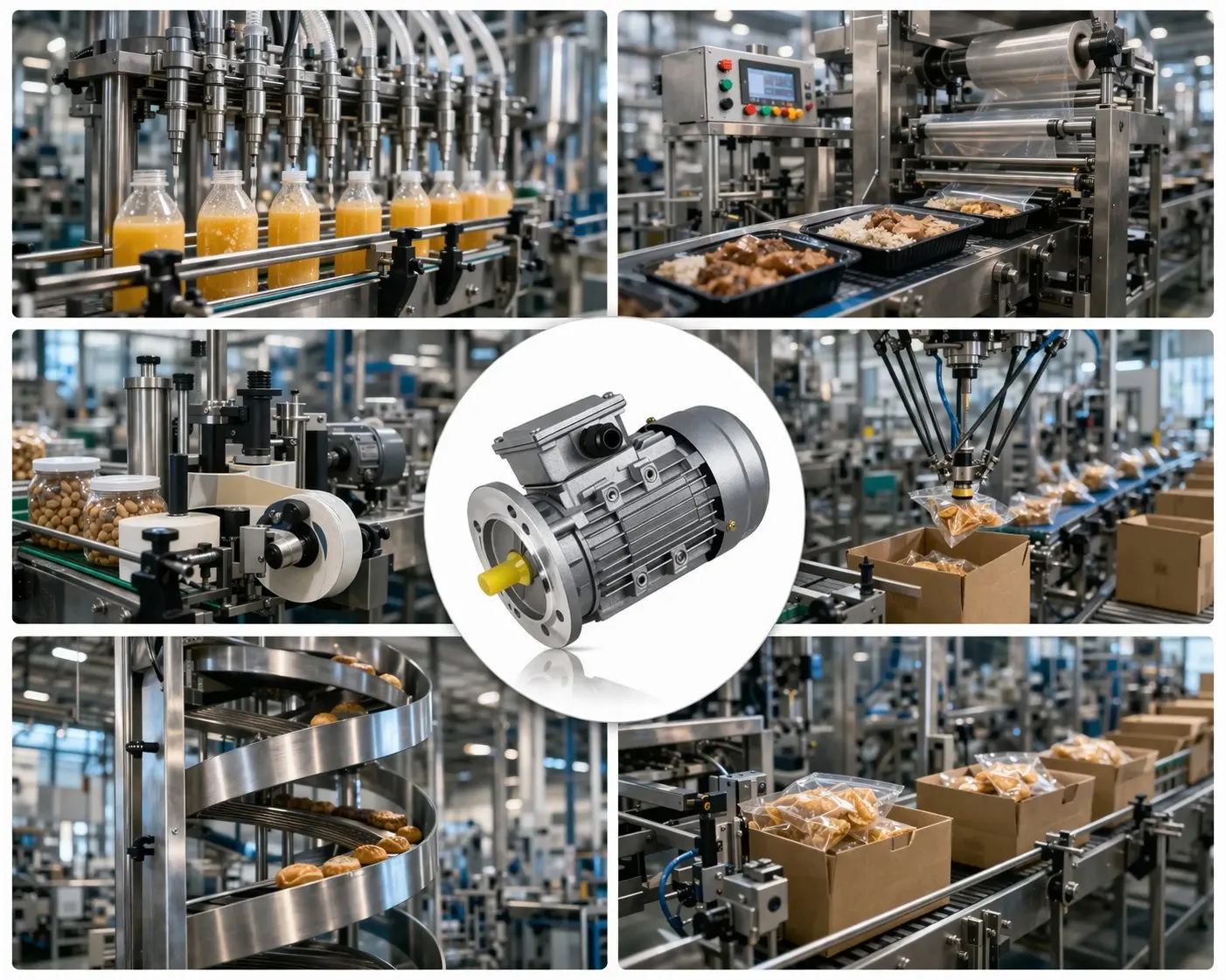 ac gear motor for Food and Packaging 3