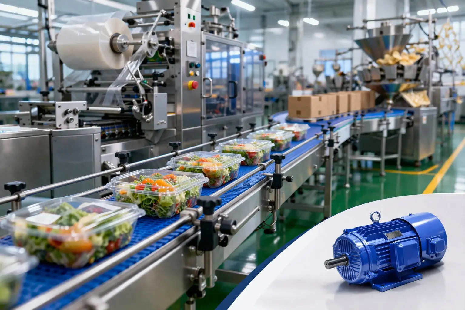 ac gear motor for Food and Packaging